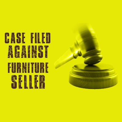 case filed against furniture seller