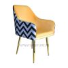 restaurant or Cafe dining chair with velvet Upholstery