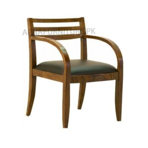 Wooden visitor chair in sheesham wood