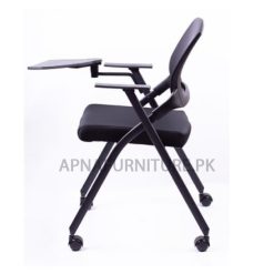 study chair with foldable tablet