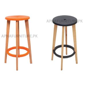 kitchen stool with beech wood legs