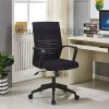 office chair in black colour with adjustable height
