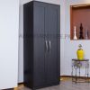two door cupboard in dark colour