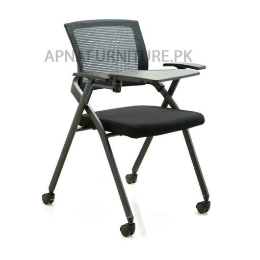 imported study chair with foldable tablet