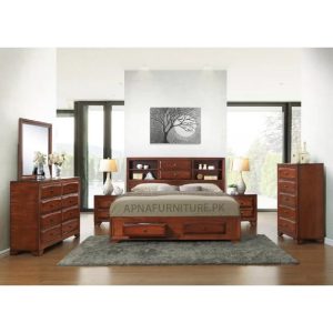 double bed set in lasani wood avaialble for sale