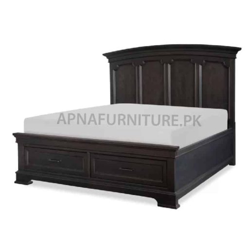 solid wood double bed online in pakistan