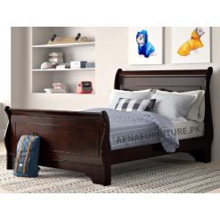 solid sheesham wood double bed