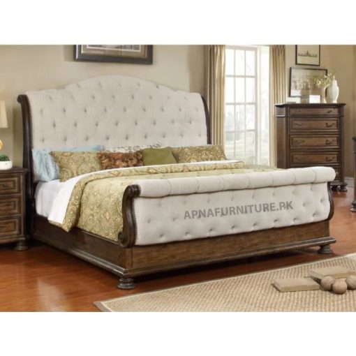 solid sheesham wood double bed set high quality