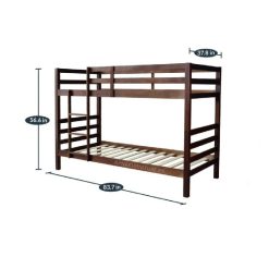 Solid wood bunk bed dimensions