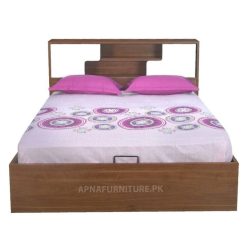 King size double bed in lamination sheet