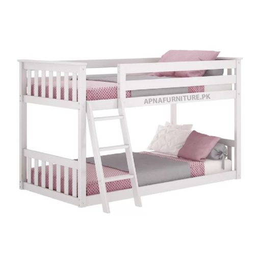 Low height bunk bed