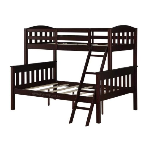 Bunk bed without mattress