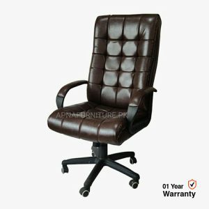 Office chair with Leatherette Upholstery