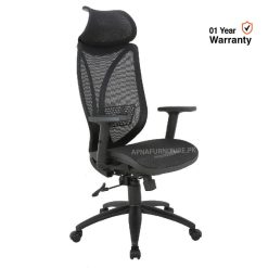 Mesh Back and mesh seat office chair with headrest