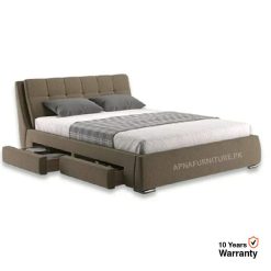 keen upholstery double bed with storage