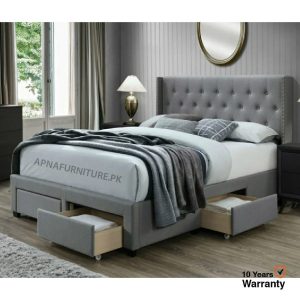 Belle Upholstery Storage Double Bed