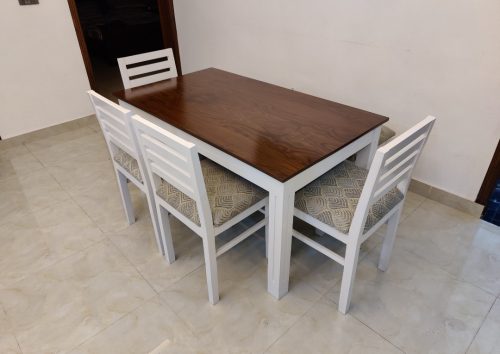 Rory Six seater Dining Table (4 Chairs with Bench) photo review